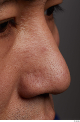 Face Nose Skin Man Asian Slim Studio photo references